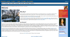 Desktop Screenshot of mdfirsttimehomebuyer.com